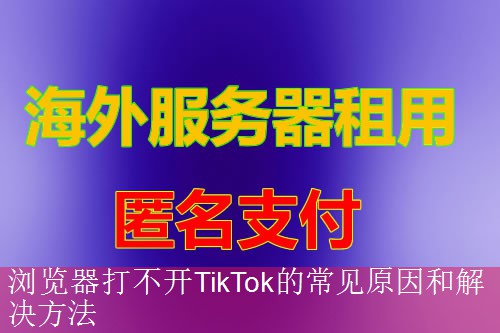 浏览器打不开TikTok的常见原因和解决方法