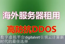 数字虚拟平台digitalvirt引领云计算新时代的最佳选择-海外服务器