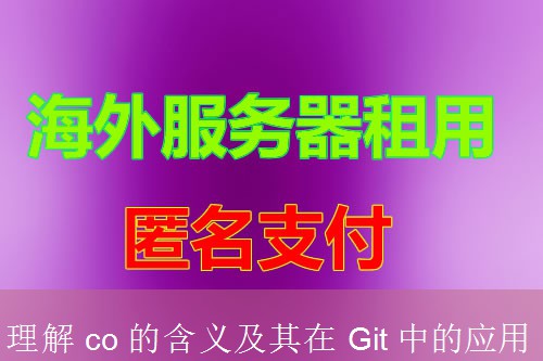 理解 co 的含义及其在 Git 中的应用