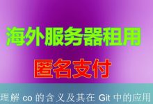理解 co 的含义及其在 Git 中的应用-海外服务器