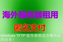 Windows TFTP 服务器最适合哪些应用场景？-海外服务器