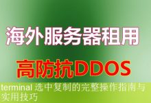 terminal 选中复制的完整操作指南与实用技巧-海外服务器