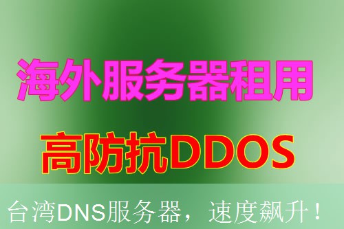 台湾DNS服务器，速度飙升！