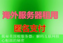 揭秘美国根服务器：解码互联网核心枢纽的秘密-海外服务器