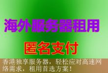 香港独享服务器，轻松应对高速网络需求，租用首选方案！-海外服务器