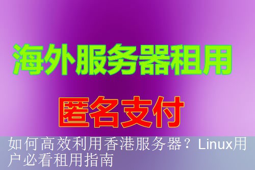 如何高效利用香港服务器？Linux用户必看租用指南