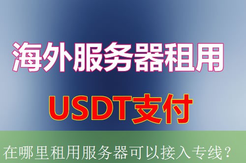 在哪里租用服务器可以接入专线？