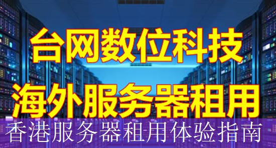 香港服务器租用体验指南