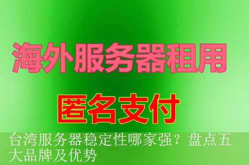 台湾服务器稳定性哪家强？盘点五大品牌及优势
