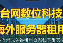 最佳香港服务器租用百兆独享带宽推荐-海外服务器