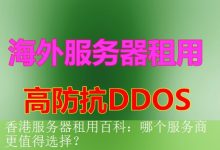 香港服务器租用百科：哪个服务商更值得选择？-海外服务器