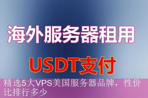 精选5大VPS美国服务器品牌，性价比排行多少