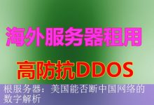 根服务器：美国能否断中国网络的数字解析-海外服务器