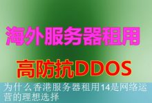 为什么香港服务器租用14是网络运营的理想选择-海外服务器