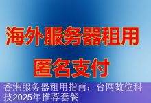 香港服务器租用指南：台网数位科技2025年推荐套餐-海外服务器