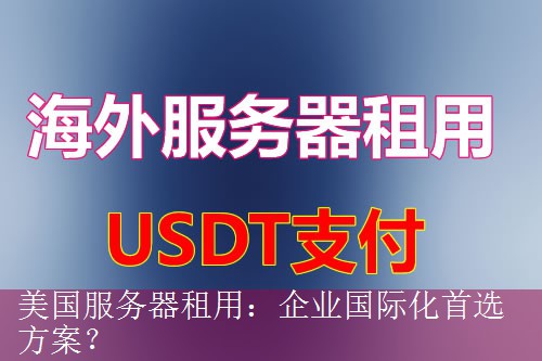 美国服务器租用：企业国际化首选方案？